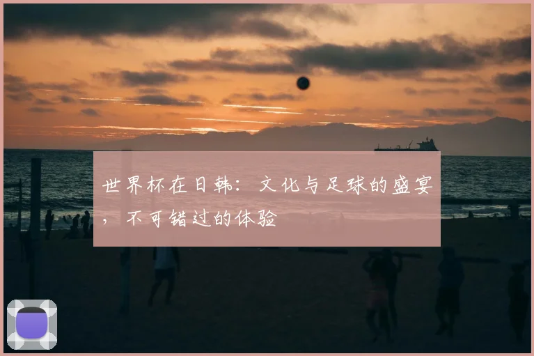 世界杯在日韩：文化与足球的盛宴，不可错过的体验